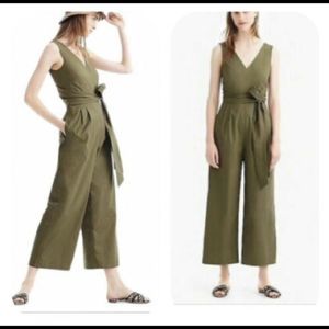 JCrew Sz 2 GREEN JUMPSUIT